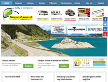 Tablet Screenshot of camperdream.nl